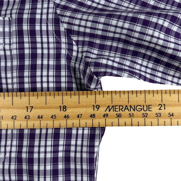 Brooks Brothers Plaid Button Down Shirt Mens S Non-Iron Supima Cotton - Picture 10 of 14